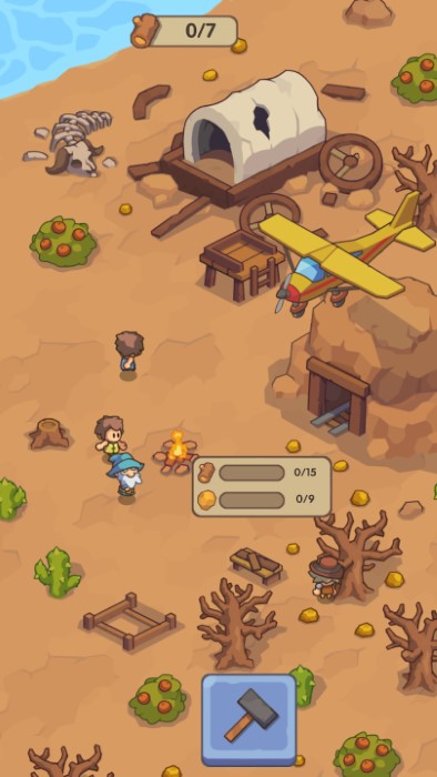 石器时代的生存内置菜单无限资源(Stone Age Survival)