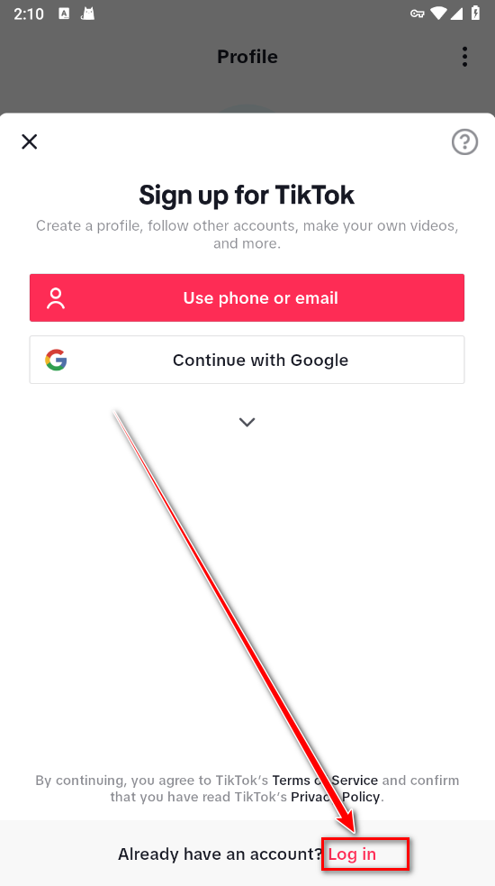 tiktok lite怎么登录 tiktok lite怎么登录