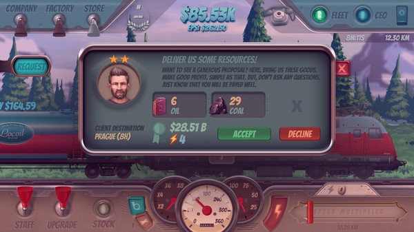 闲置火车大亨游戏