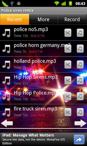 警笛混合铃声手机版