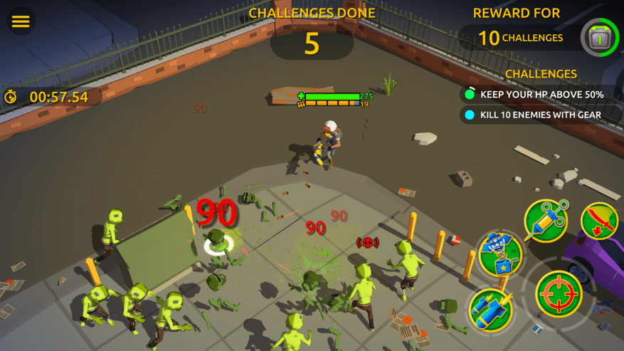 爆炸僵尸小分队游戏