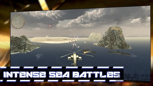 武装直升机战争3d手机游戏