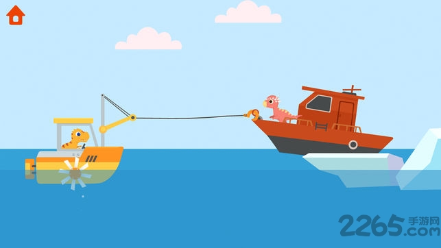 恐龙巡逻艇游戏