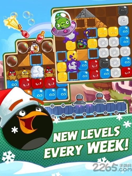 愤怒的小鸟爱消除无限金币钻石版