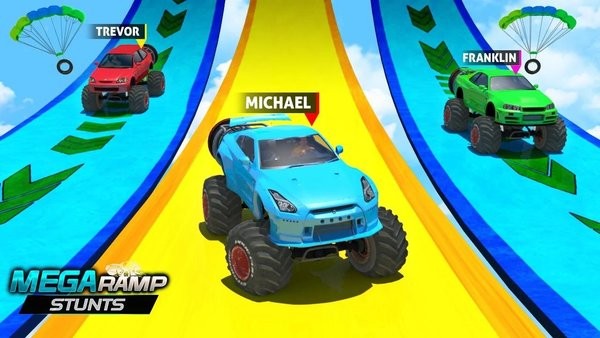 巨型匝道特技手机版(mega ramp stunts)