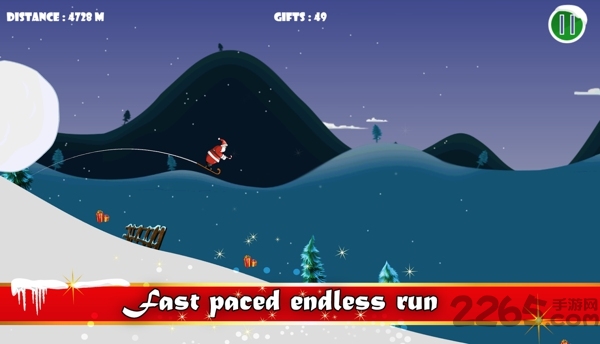 圣诞老人滑雪手机版