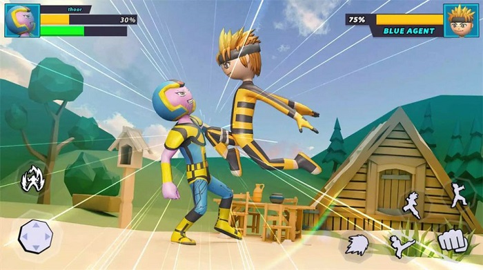 火柴人战士空手道游戏