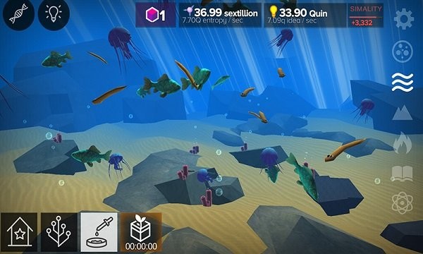 细胞分裂进化模拟游戏