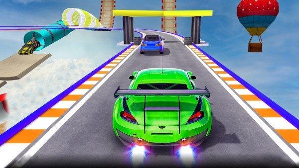超级特技赛车游戏(mega stunt car racing games)