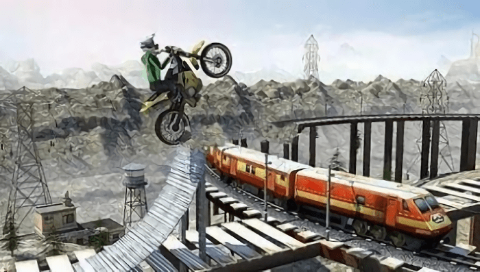 特技单车英雄游戏(stunt bike hero)