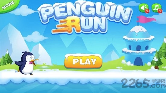 penguin run游戏