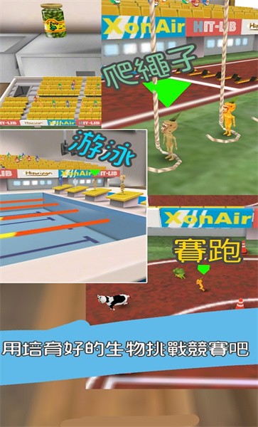 罕见生物的水族箱游戏