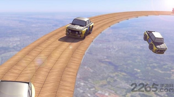 巨型坡道汽车驾驶特技游戏