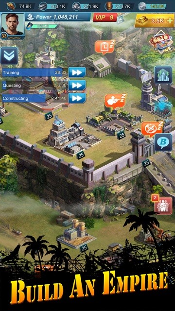 战争天堂失落的z帝国手游