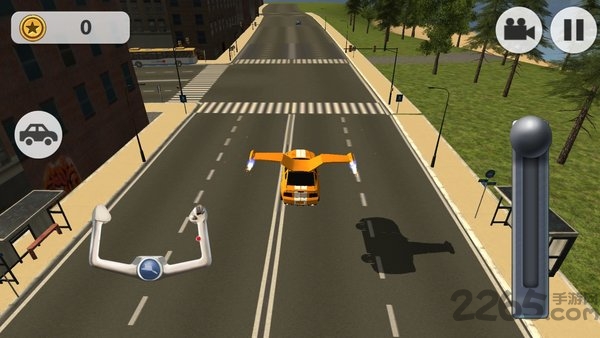 3d飞行汽车模拟手游