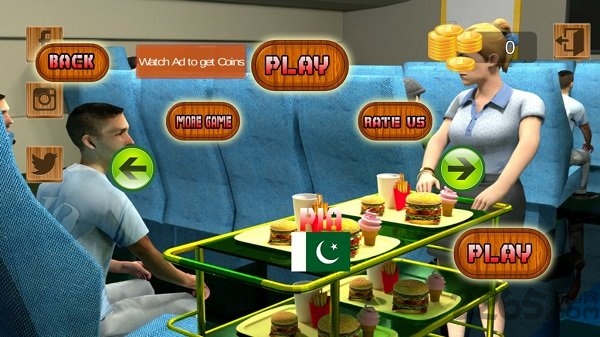 飞机空姐模拟器手机游戏