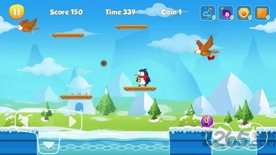 penguin run游戏