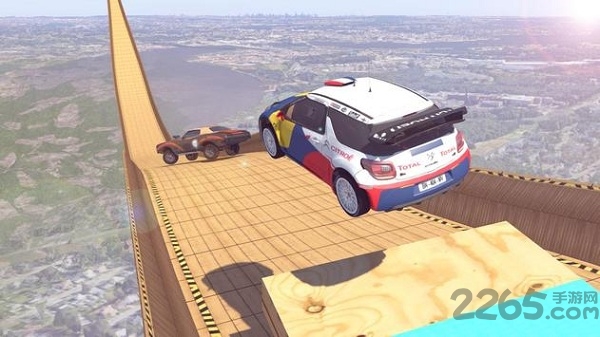 巨型坡道汽车驾驶特技游戏