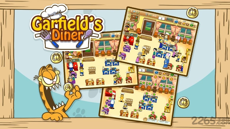 加菲猫餐厅汉化版