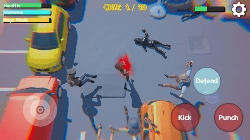 蒙面街头格斗游戏