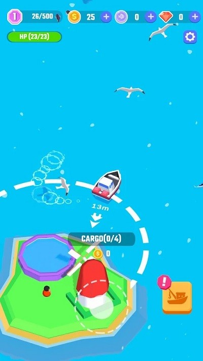 渔船打渔放置小游戏(idle fishing boat) 渔船打渔放置游戏下载