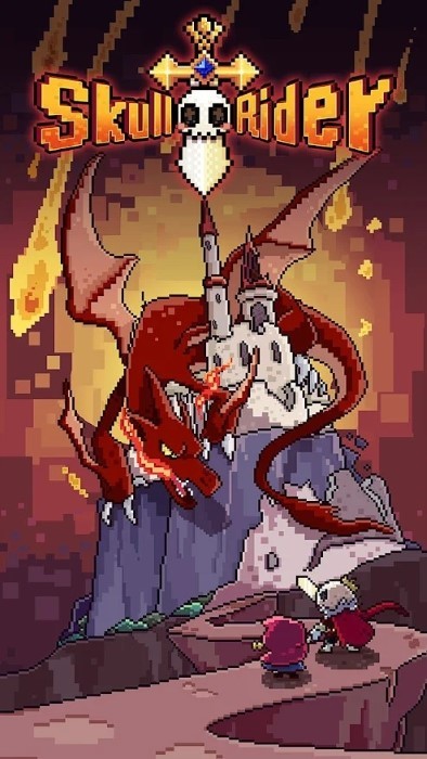 骷髅骑士像素rpg冒险游戏