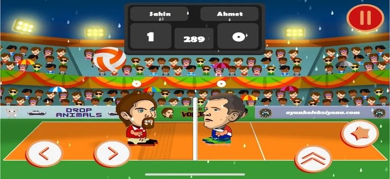 街头排球摇杆游戏