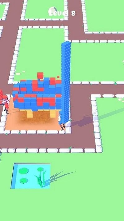 建筑达人竞赛游戏(building race)