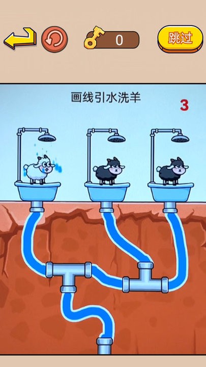 画线大挑战帮马儿喝到水游戏