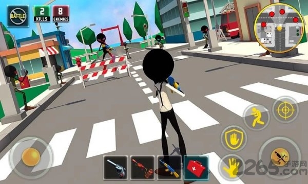 火柴人混战游戏