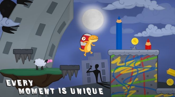 爬行动物披萨游戏