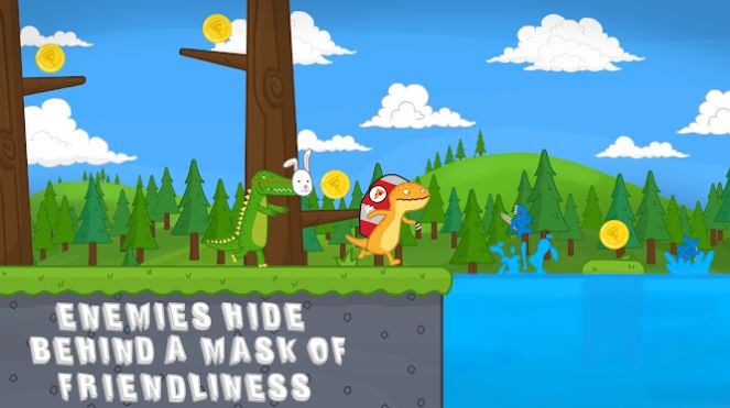 爬行动物披萨游戏