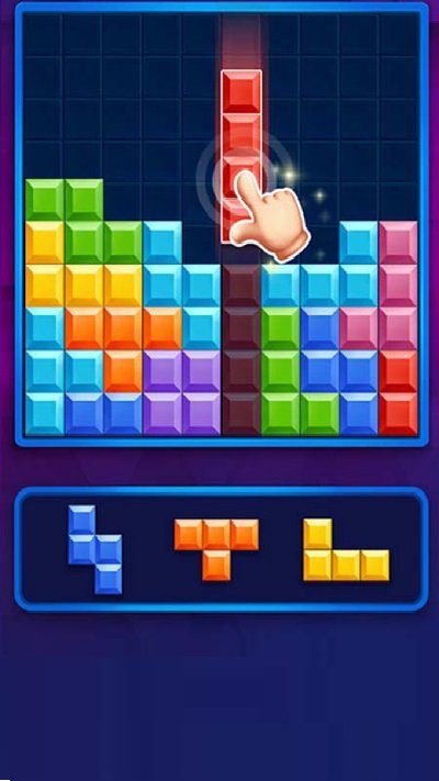 下落的经典方块游戏