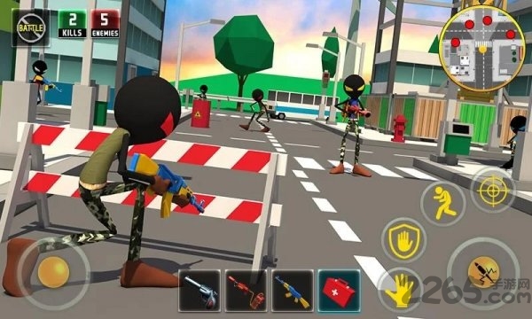 火柴人混战游戏