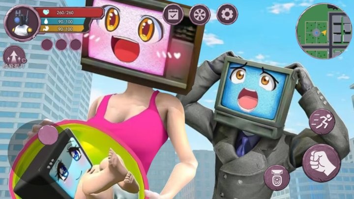 女电视人模拟器最新版 女电视人模拟器游戏下载