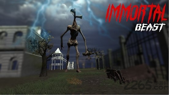 可怕的警笛头恐怖怪物逃生