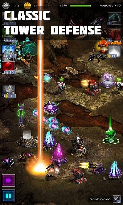 古老星球经典塔防无限金币版 古老星球经典塔防安卓破解版下载