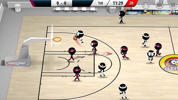 火柴人热血篮球最新版 火柴人热血篮球游戏下载