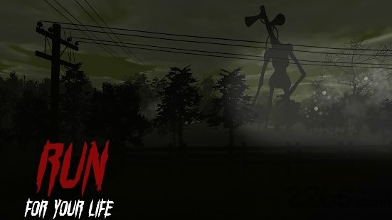 可怕的警笛头恐怖怪物逃生