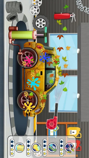 宝宝汽车美容店游戏