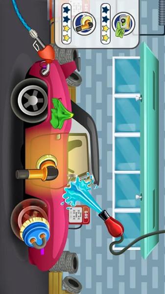 宝宝汽车美容店游戏