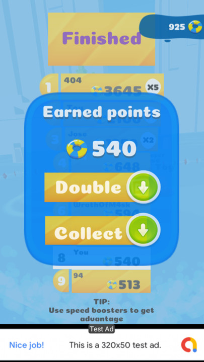 水上公园竞赛游戏