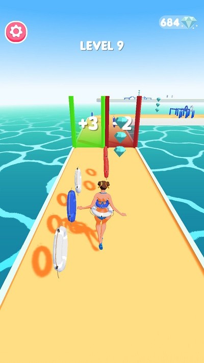 游泳圈圈套游戏