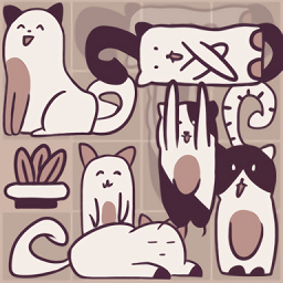 方块猫拼图手机版(Block Cat Puzzle)