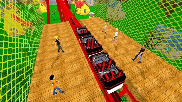 城市过山车游乐园游戏