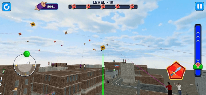 印度风筝放飞3d游戏(indian kite flying 3d)