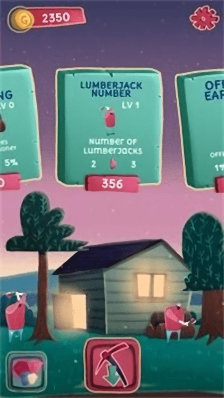 森林采矿竞赛游戏