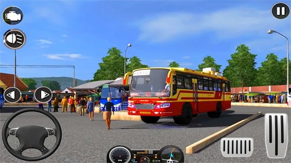 越野教练巴士3d手机版(modern bus simulation 3d)