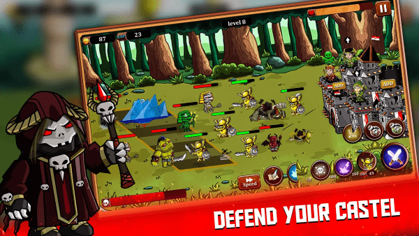 城堡要塞塔防游戏