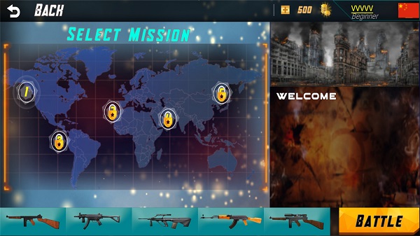 未知前线兵团游戏